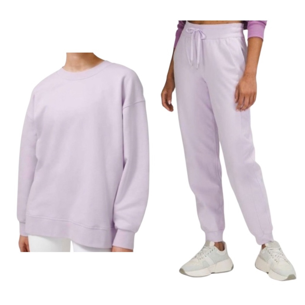 Lululemon Lilac Sweatsuit